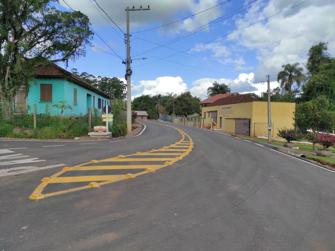 Pavimentação asfáltica em Forqueta será entregue neste sábado