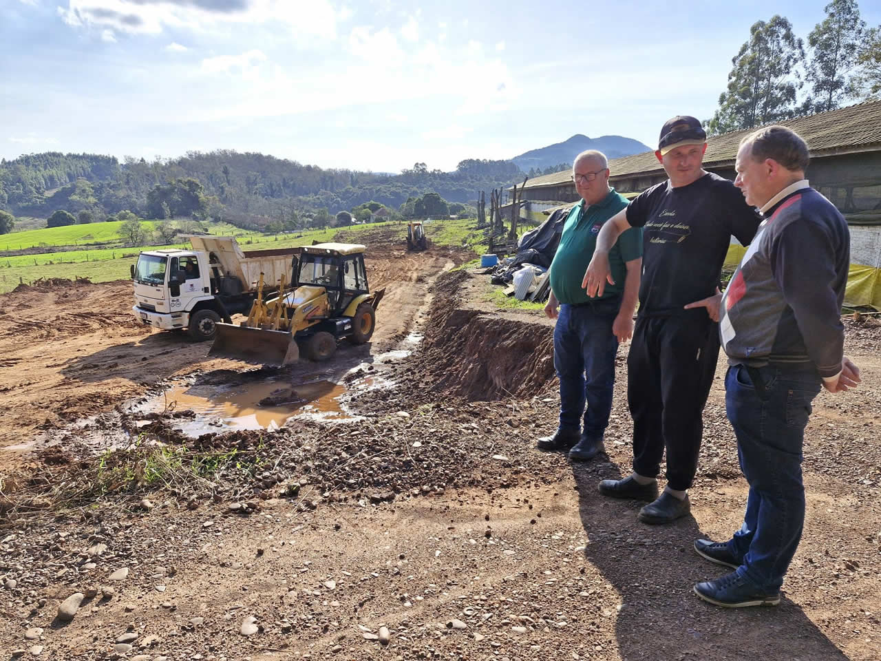 Terraplenagens vão impulsionar produção rural em Arroio do Meio