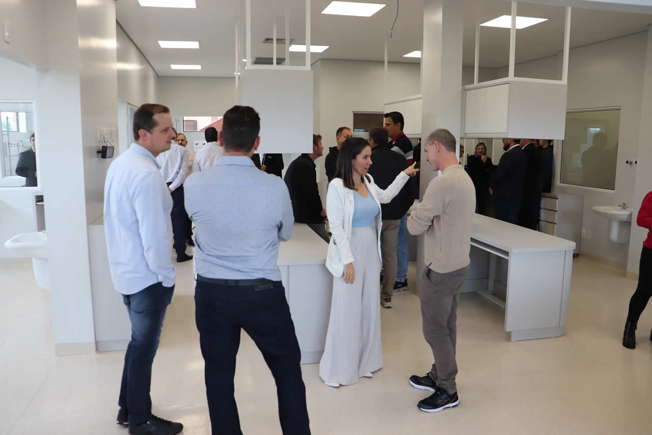 Ato marca entrega da obra física da UTI do Hospital São José