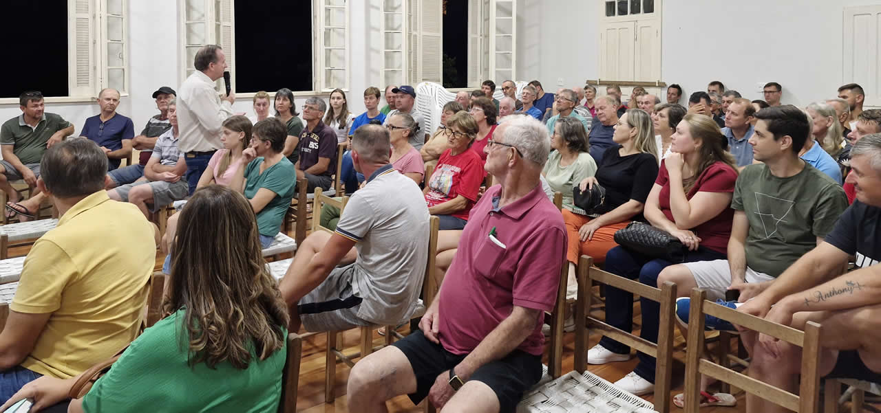 Forqueta recebeu a sétima reunião comunitária