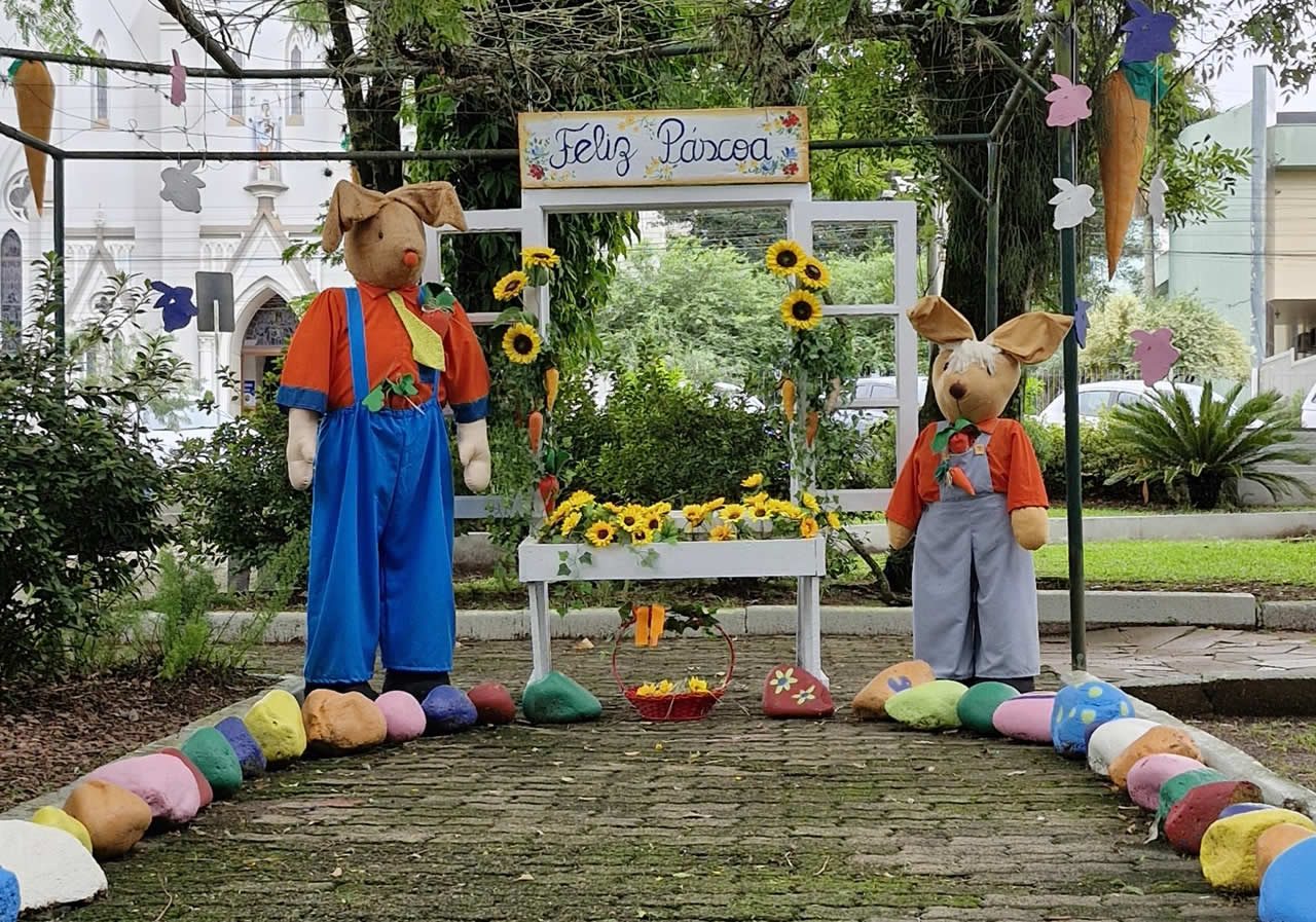 ‘Caminhos de Páscoa na Praça’ reúne famílias neste domingo em Arroio do Meio