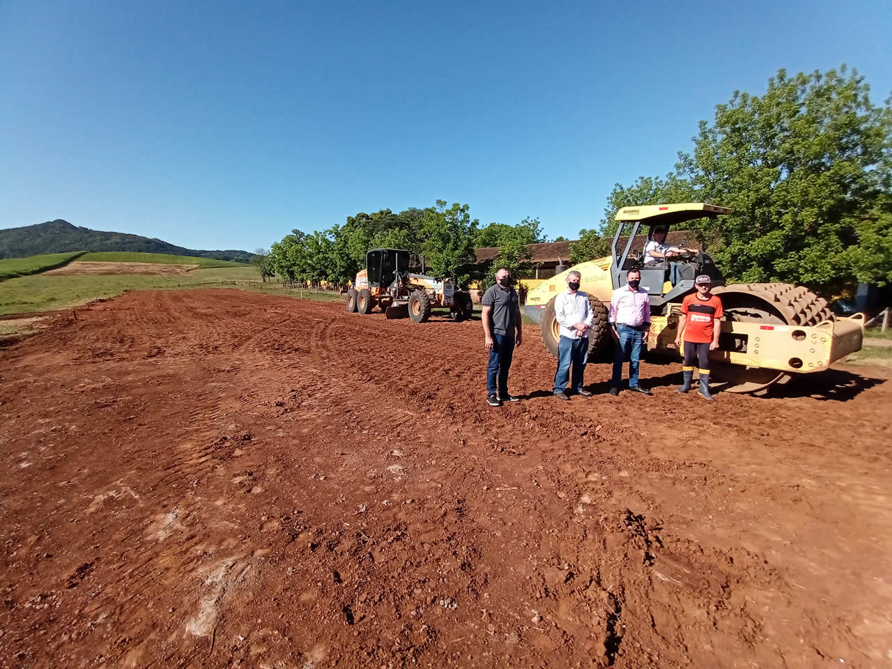 Mais um agricultor recebe incentivos para ampliar a produção