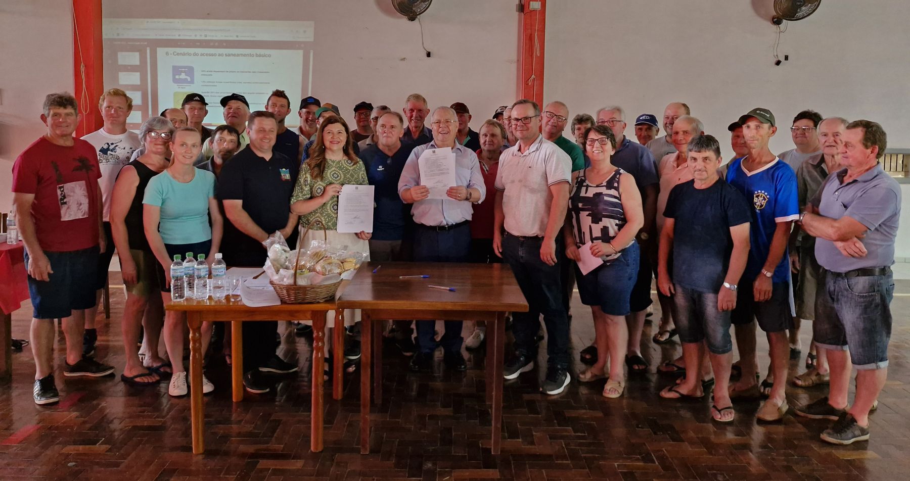 Perfuração de poço artesiano trará economia e praticidade para Linha 32 e Canudos