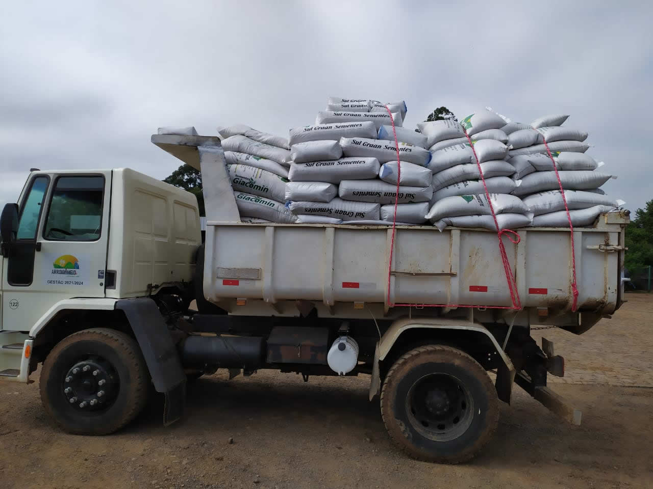 Sementes forrageiras começam a ser entregues aos produtores