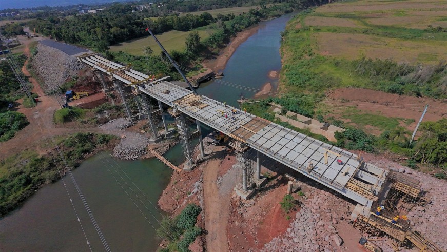 EGR anuncia previsão para liberação do trânsito na ponte da ERS-130