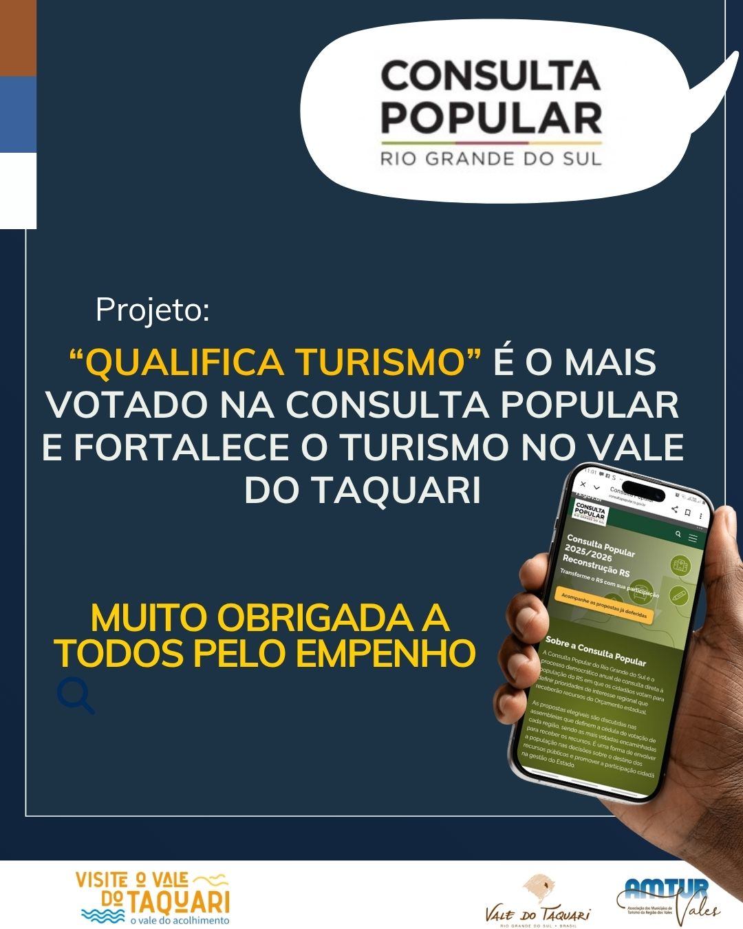 Projeto “Qualifica Turismo” é o mais votado na Consulta Popular e fortalece o turismo no Vale do Taquari