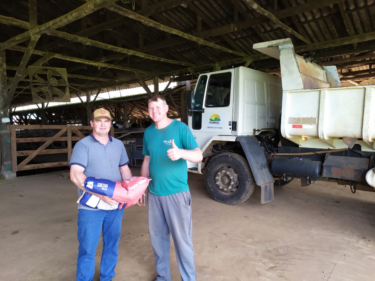 Milho Troca-Troca beneficia 400 produtores do município