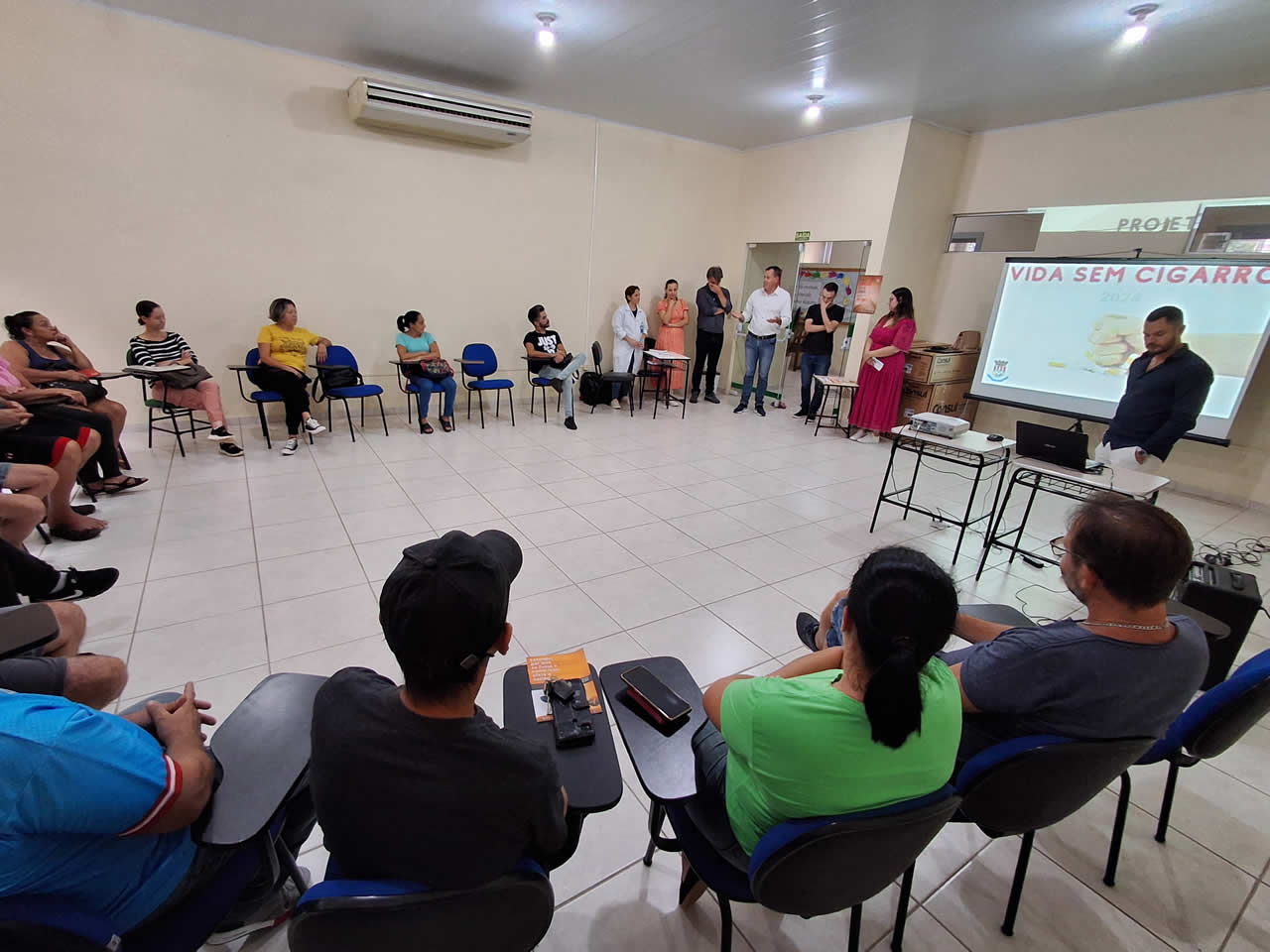 Terceira edição do Projeto Vida Sem Cigarro é apresentada aos interessados