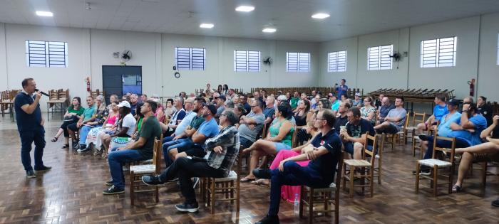 Administração e comunidade iniciam o ano com debate sobre plano contra desastres naturais