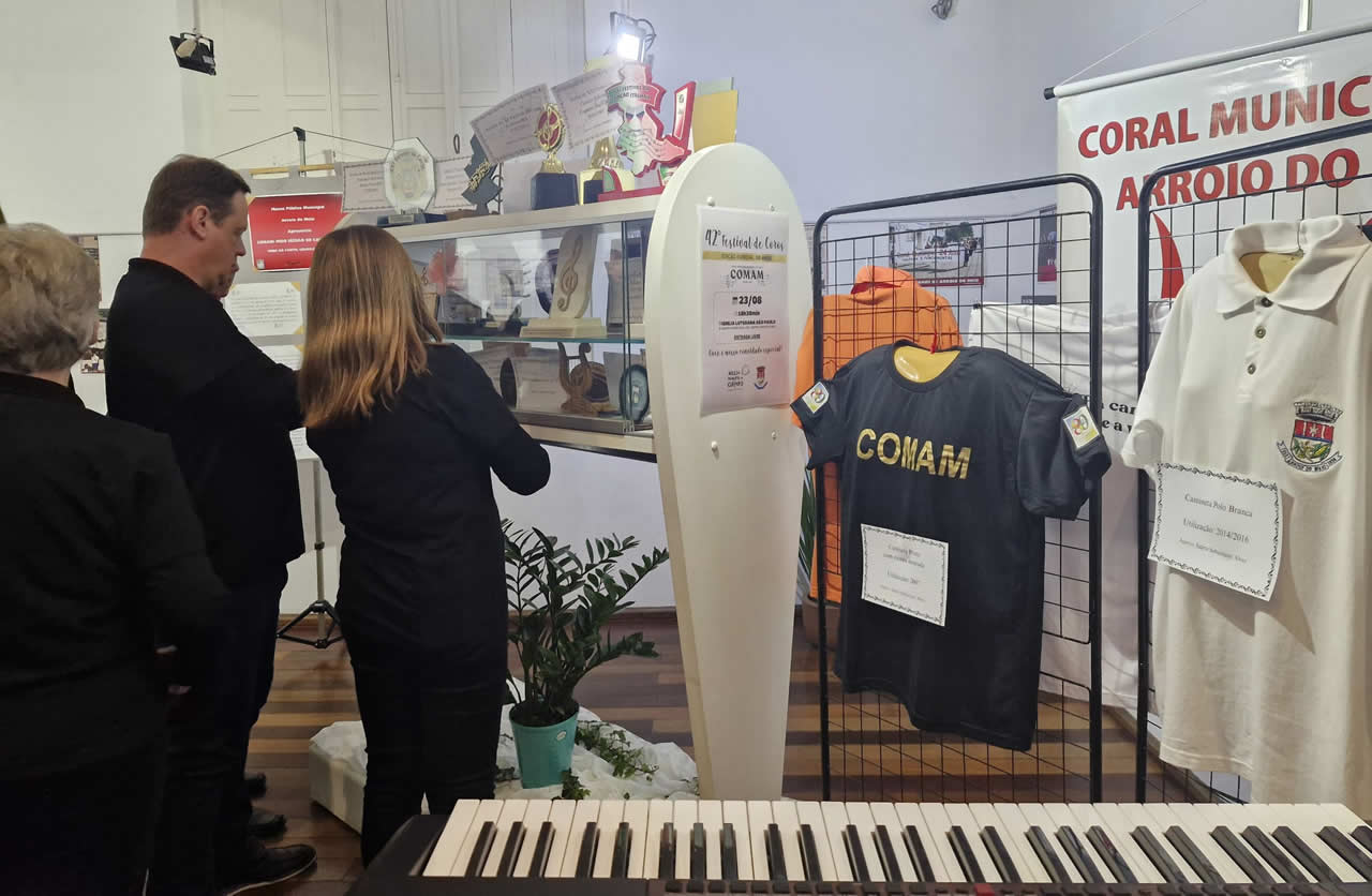 Exposição ‘Comam: Meio Século de Canto Coral’ pode ser conferida até setembro