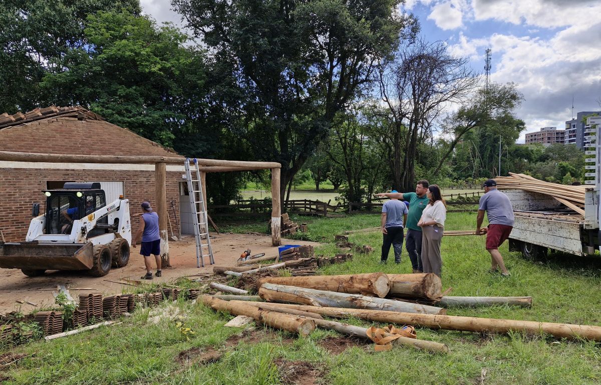 Área de Lazer Pérola do Vale passa por nova etapa de revitalização