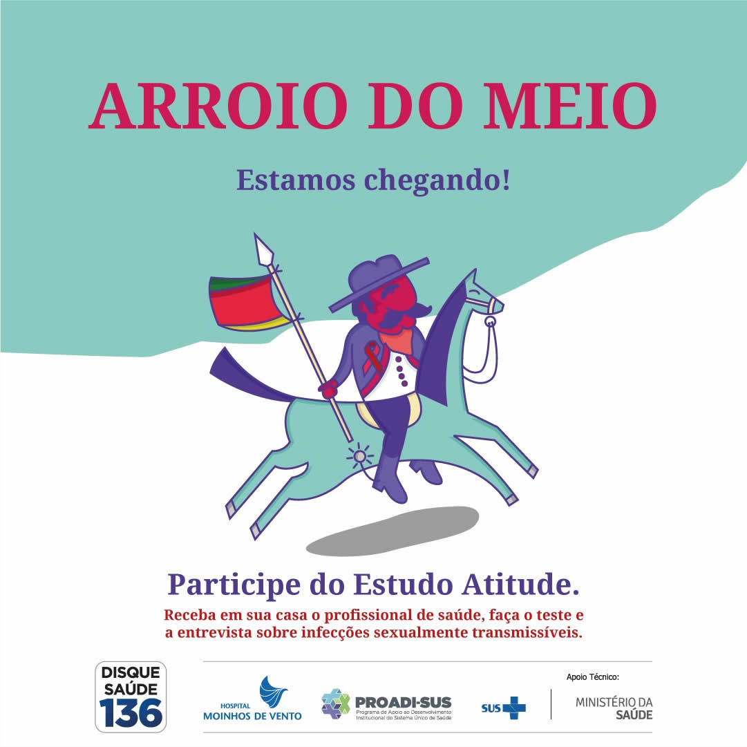 Equipe do hospital Moinhos de Vento realiza pesquisa no município