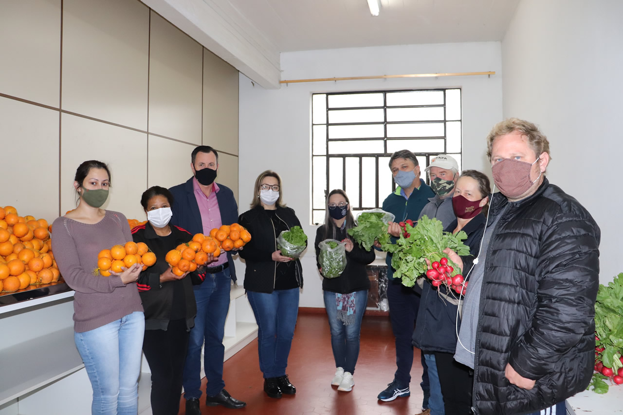 Município retoma Programa de Aquisição de Alimentos beneficiando famílias e agricultores