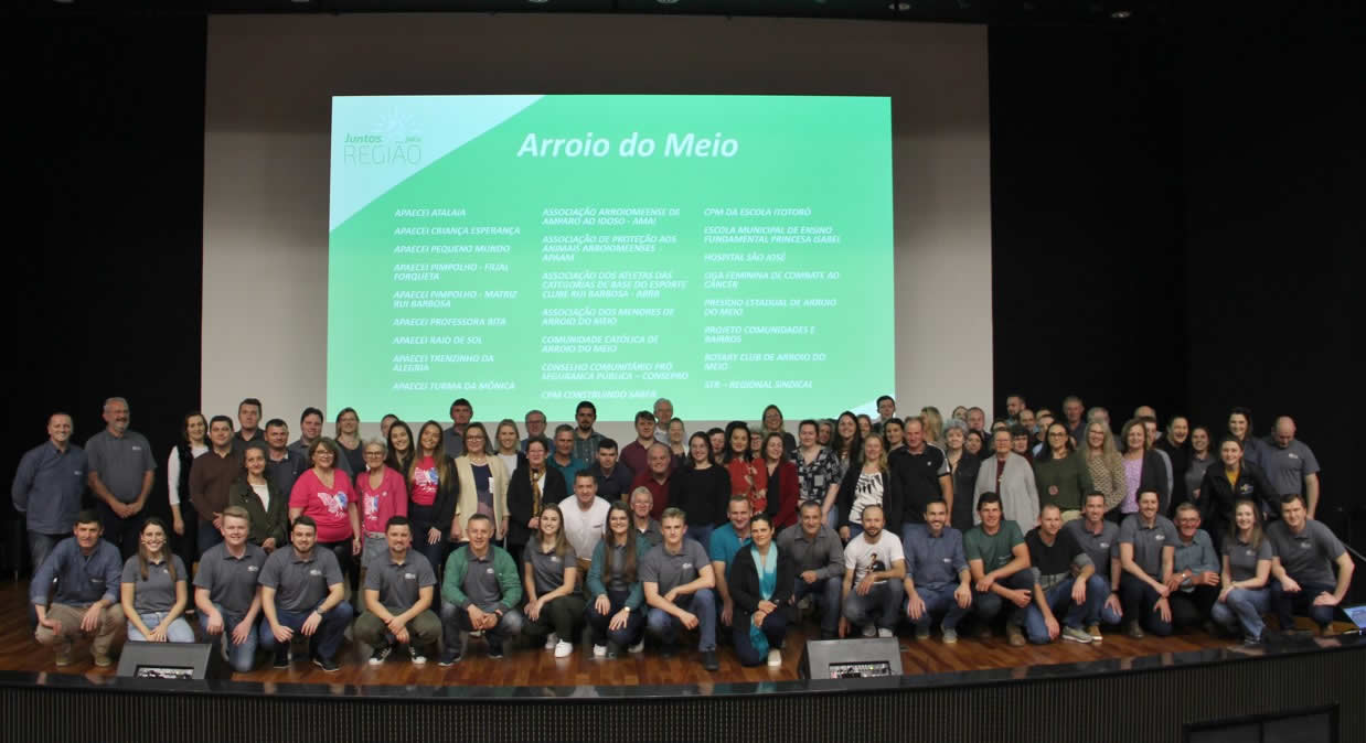 Sicredi Região dos Vales beneficia 170 entidades e projetos sociais da região