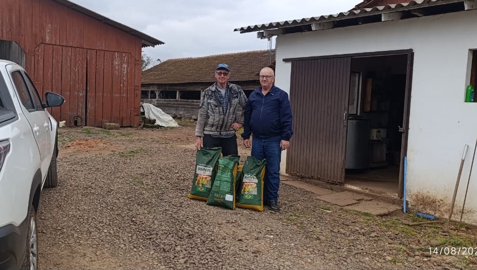 Programa Milho 100% beneficia 323 produtores rurais de Arroio do Meio