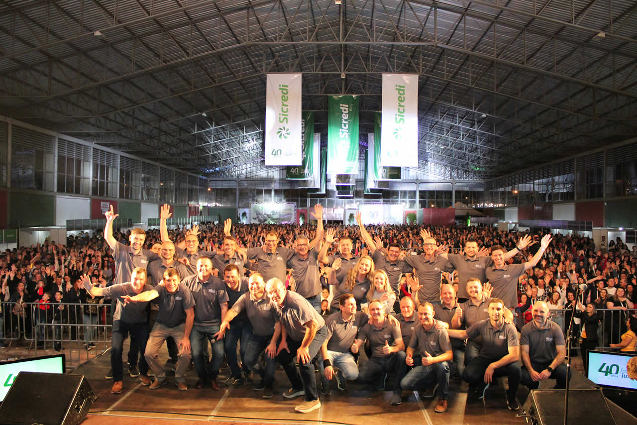 Sicredi Região dos Vales comemora 40 anos