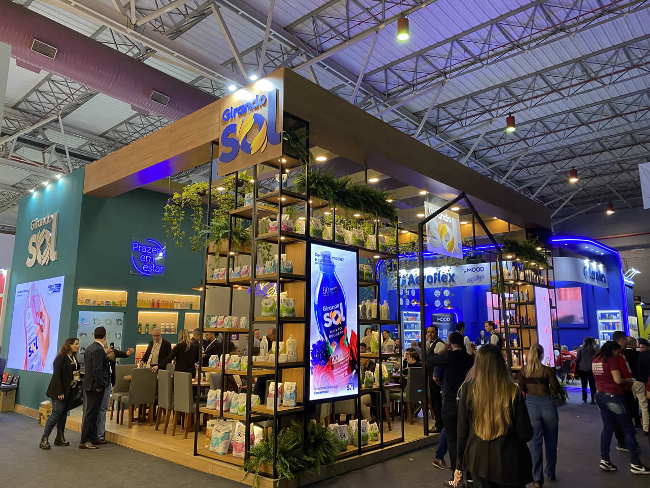 Lançamento aprovado e grande movimentação de clientes geram aumento de cerca de 15% nos negócios da Girando Sol na Expoagas