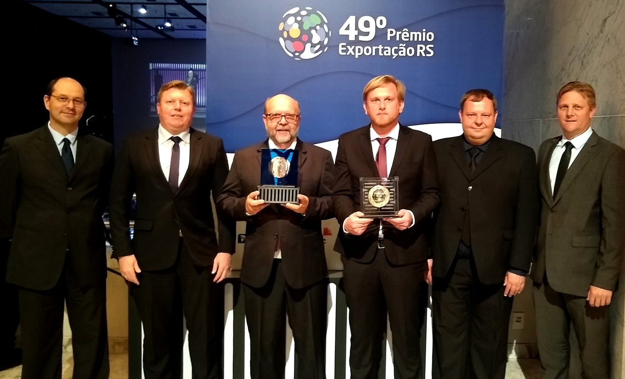 Prêmio Exportação RS reconhece trabalho da Cooperativa no segmento alimentos
