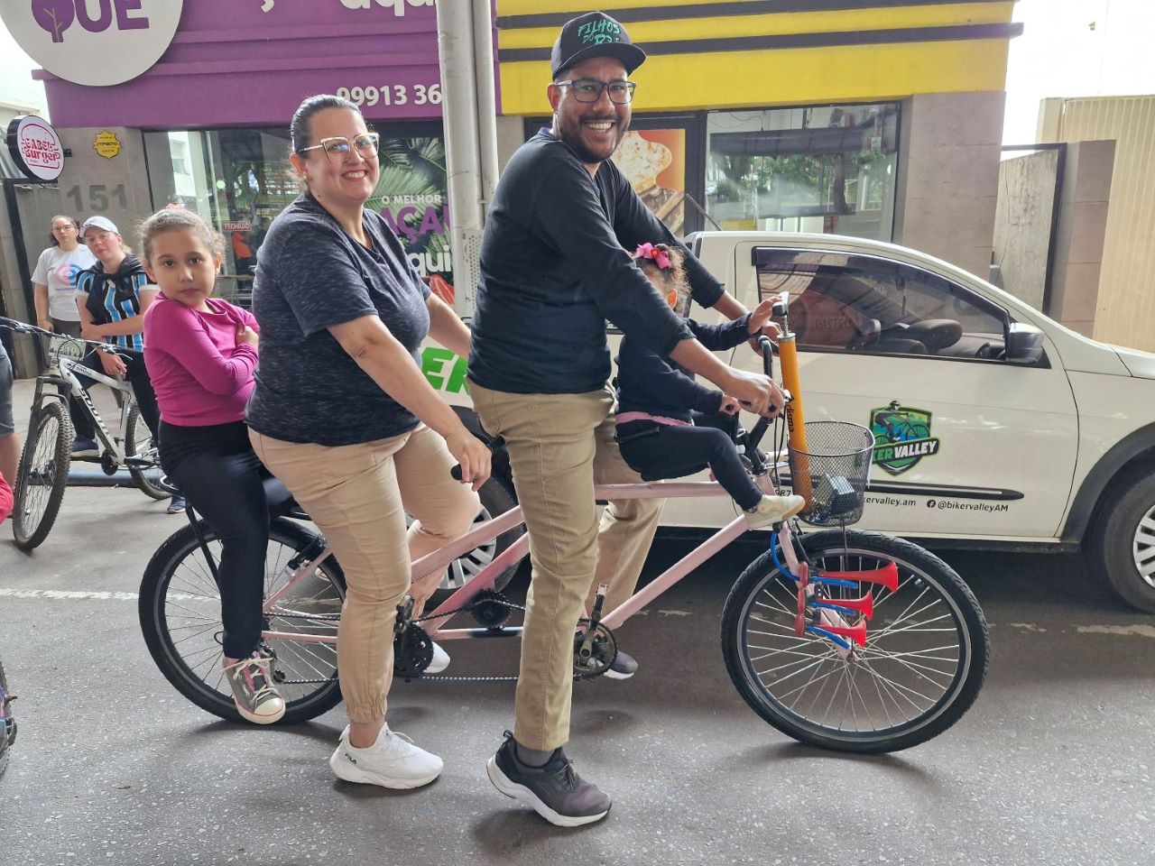 1º Passeio Ciclístico de Aniversário reúne cerca de 400 pessoas