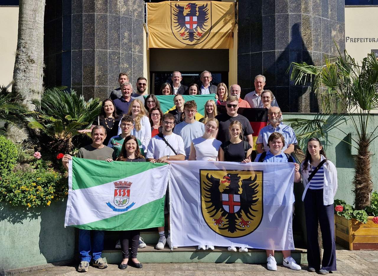 Arroio do Meio recebe delegação de jovens de Boppard