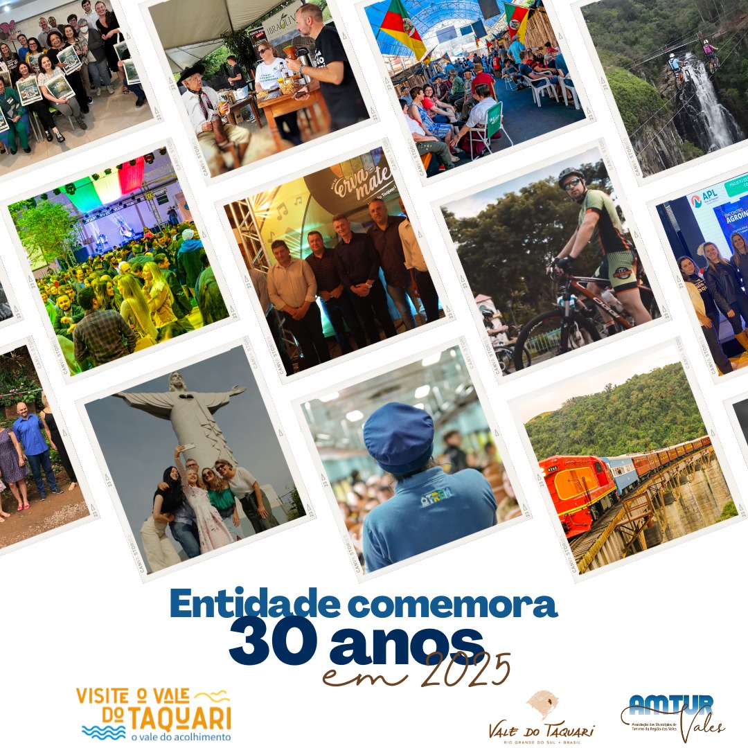 Amturvales celebra 30 anos de promoção do Turismo no Vale em 2025