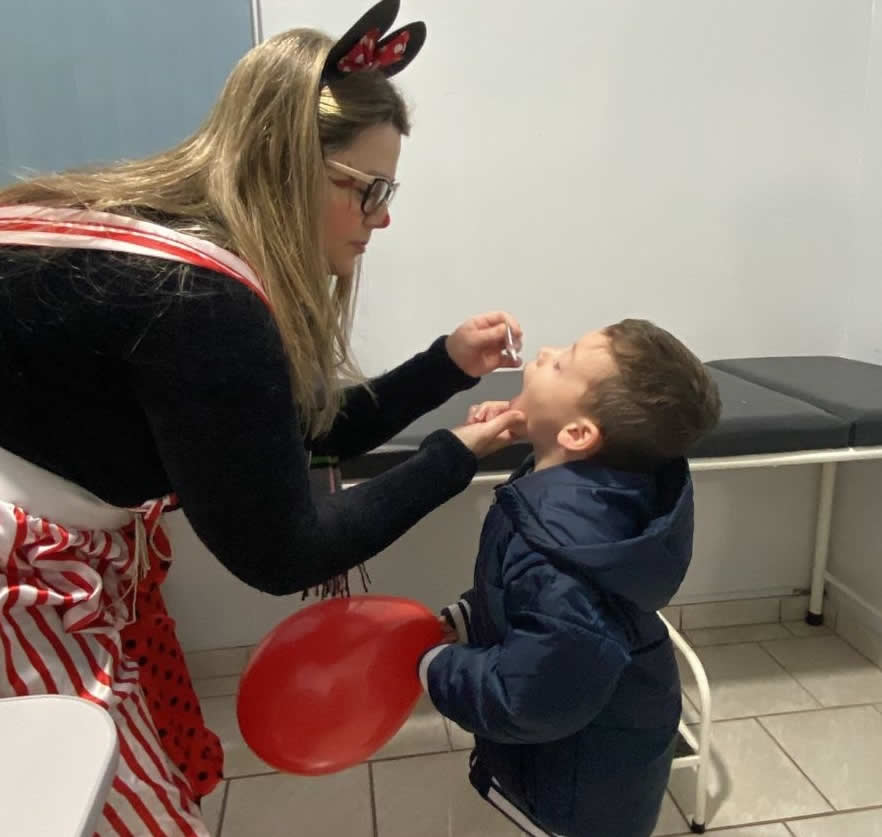 Município já vacinou 98% do público alvo contra a Poliomielite